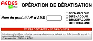 Etiquettes Reglementaires (Signalisation Postes)